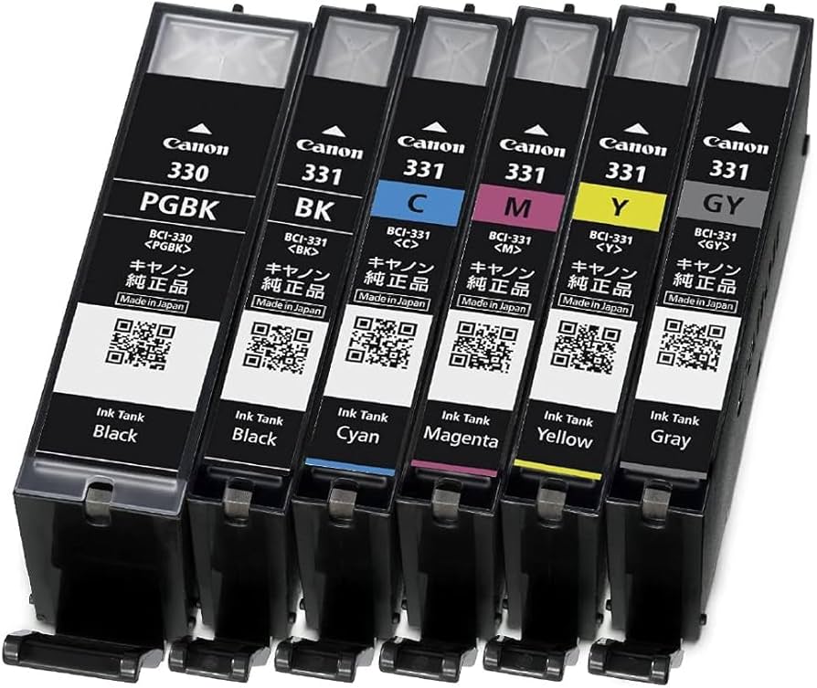Amazon.co.jp: 純正インクカートリッジ BCI-331+330 6色パック