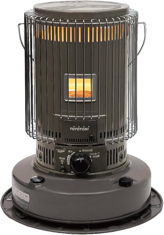 Amazon | 【トヨトミ】対流形 石油ストーブ 高火力 遠赤外線 二面窓