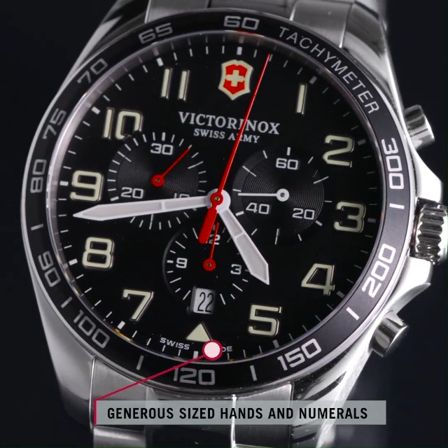 Amazon.co.jp: VICTORINOX(ビクトリノックス)腕時計 FIELDFORCE CHRONO