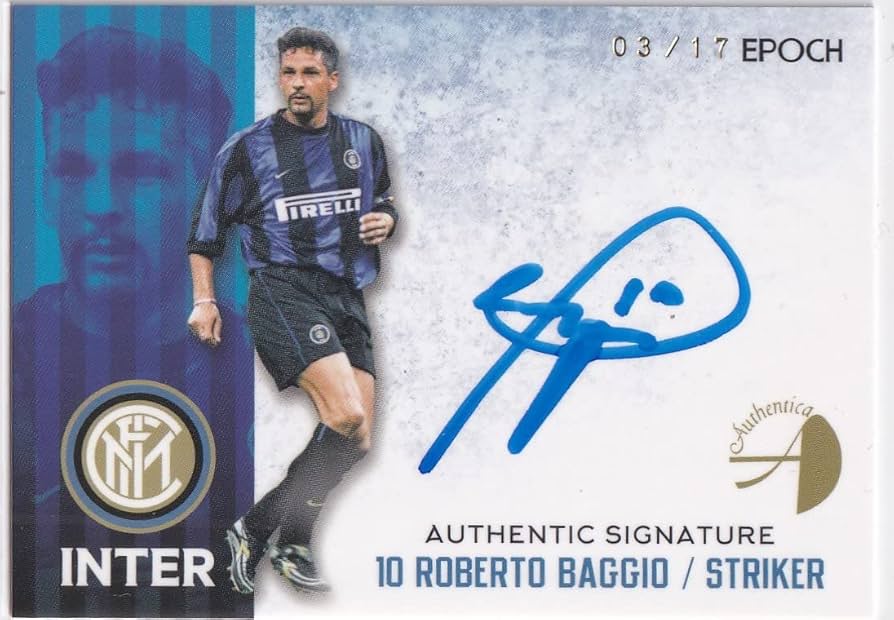 Amazon.co.jp: EPOCH INTER Roberto Baggio バッジョ STARS AND