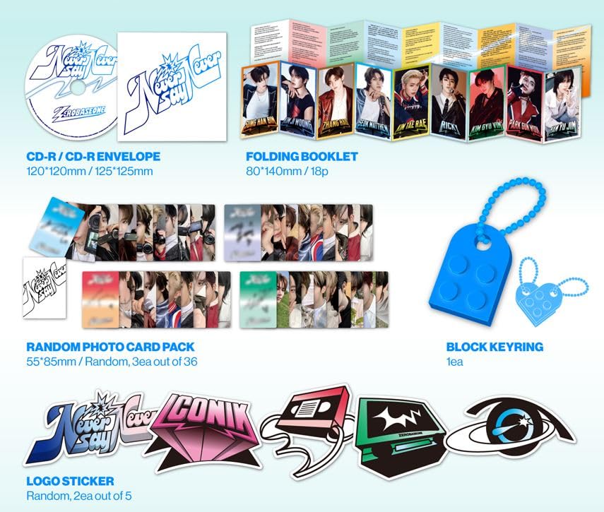 Amazon.co.jp: ZEROBASEONE - THE 1ST FULL ALBUM [ NEVER SAY NEVER