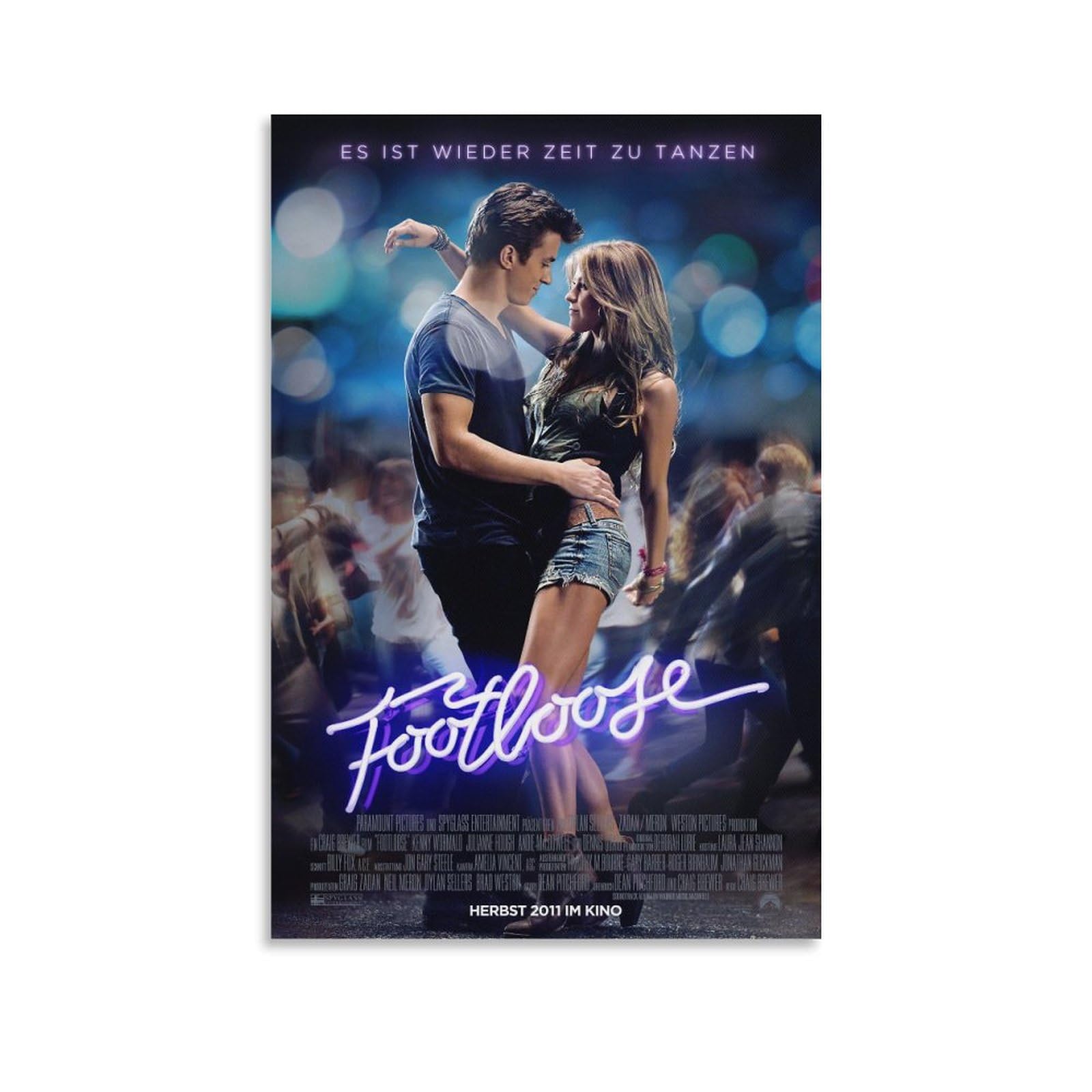 Amazon.co.jp: Footloose1984年の映画フットルース映画ポスター