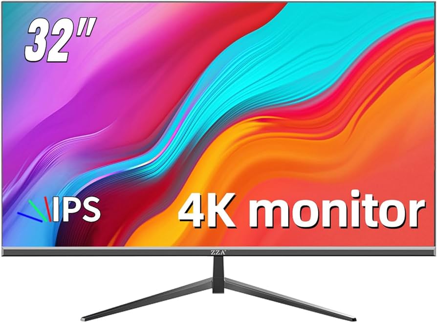 Amazon.com: ZZA 32 Inch Computer Monitor, 4K Monitor 60HZ UHD(3840