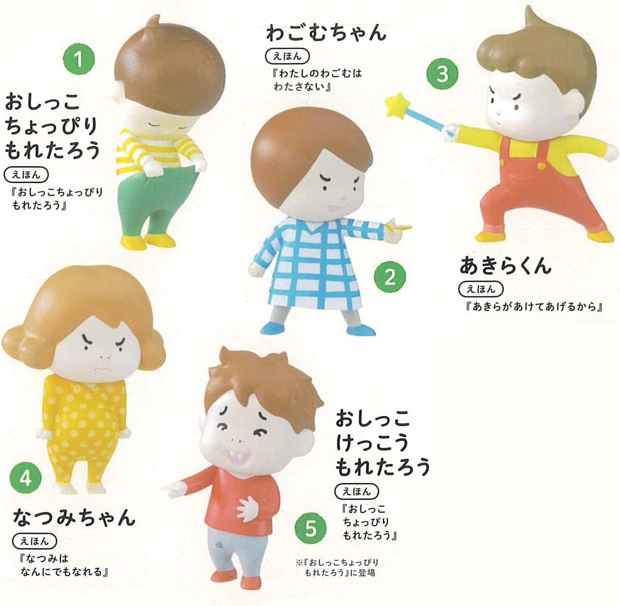 Amazon | ヨシタケ*シンスケのなつみとならべて！なかまたち 全5種