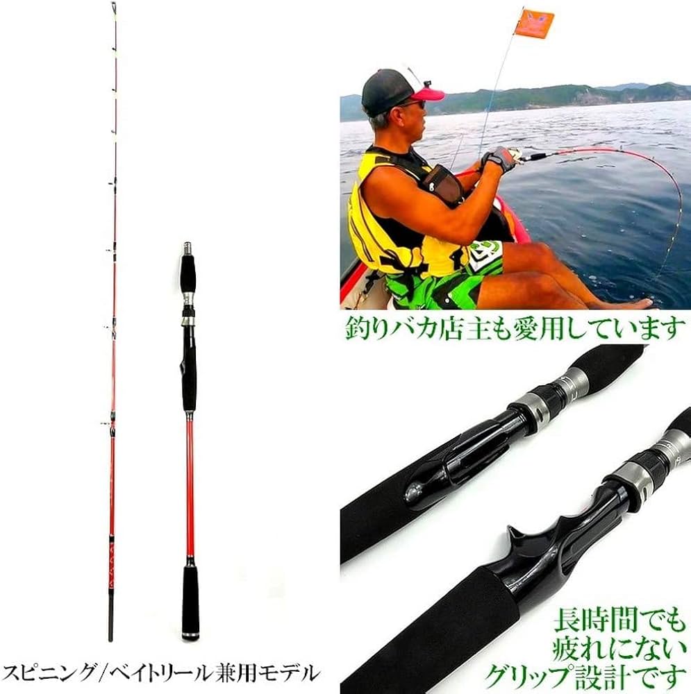 ジギングロッド S502 スロージギング 5ft 船釣り 海釣り カーボン