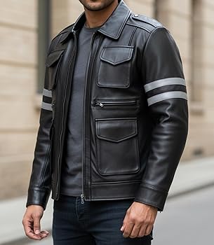 Amazon | Gamer Resident Evil Classic Leon Kennedy RE6レザー