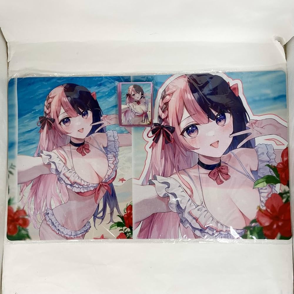 Amazon.co.jp: ぶいすぽっ 橘ひなの 水着 カードスリーブ プレイマット