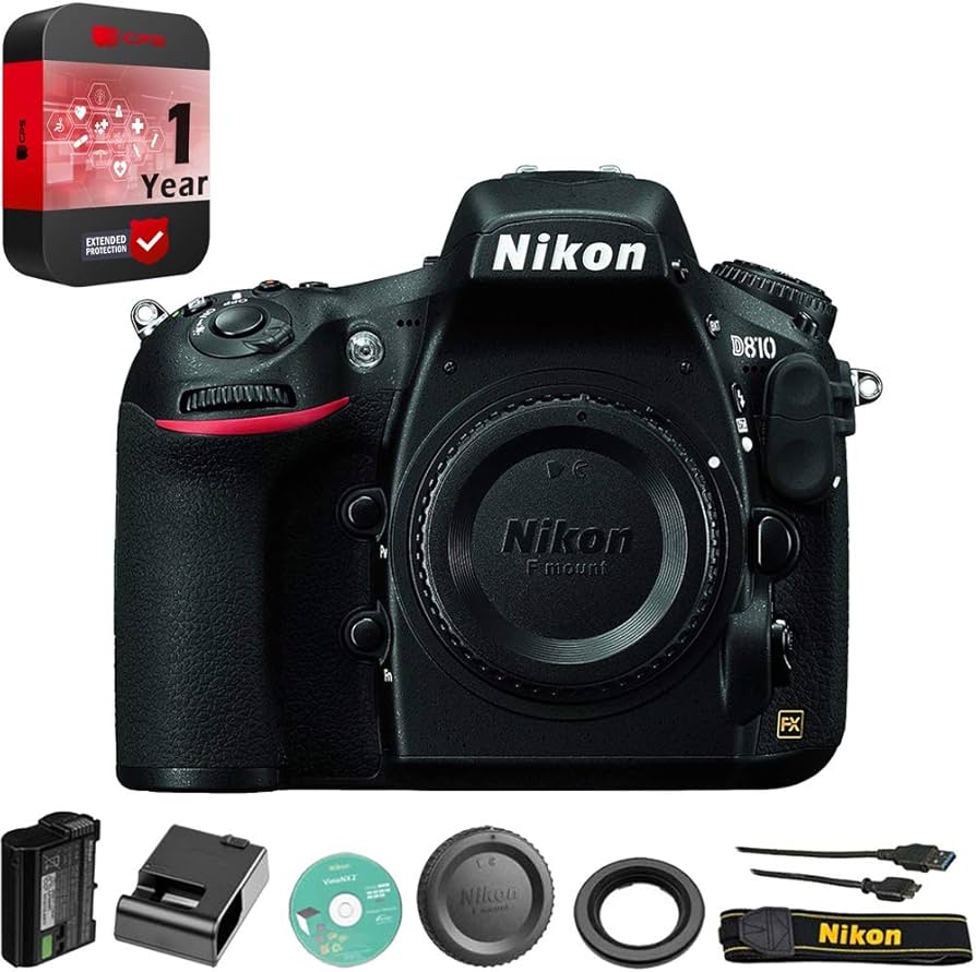 Amazon.com : Nikon D810 36.3MP 1080p FX-Format DSLR Camera (Body