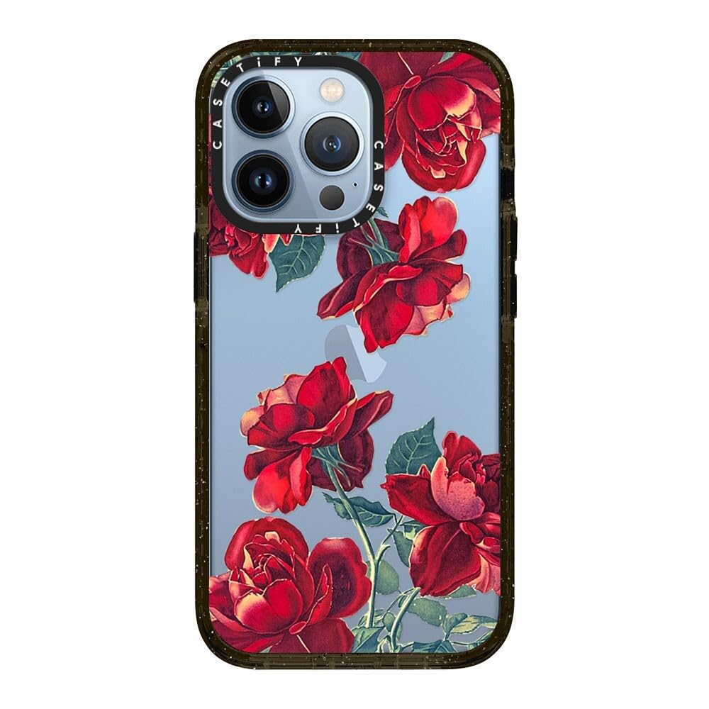 Amazon.co.jp: CASETiFY インパクトケース iPhone 13 Pro - Red Roses