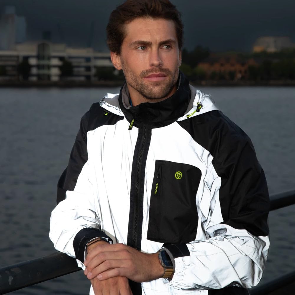 Amazon.com: Proviz Men's Reflect360 Outdoor Jacket, Silver, Small