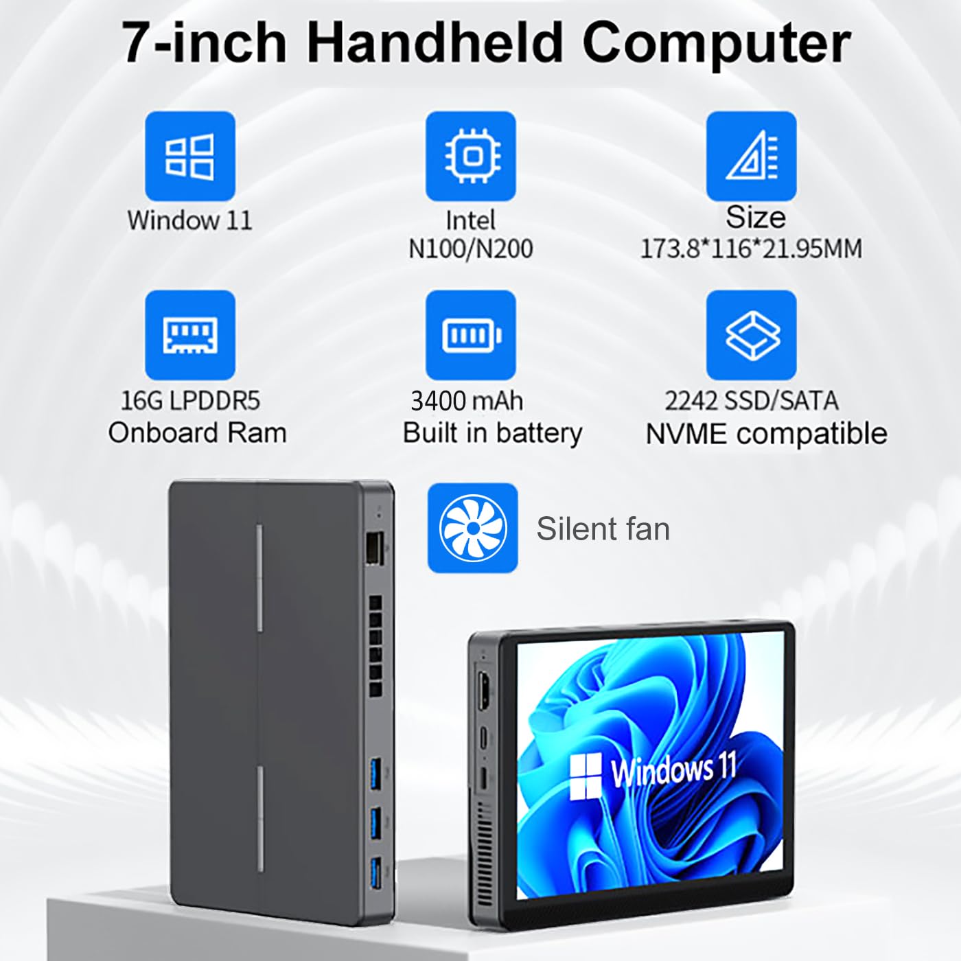 Amazon.com: Mini PC Computer N200 (Upgrade N100) with Screen