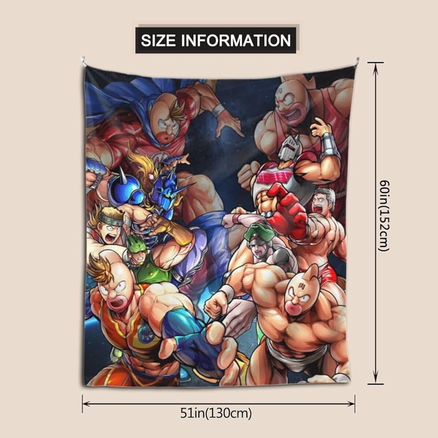 Amazon.co.jp: キン肉マン (3) タペストリー、壁画、インテリア絵画