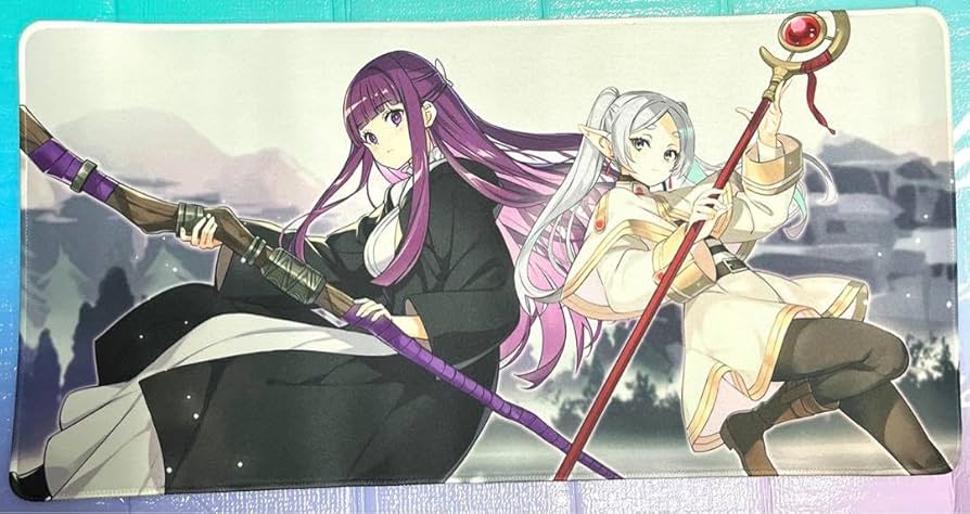 Amazon.co.jp: 葬送のフリーレン フリーレン フェルン プレイマット KF