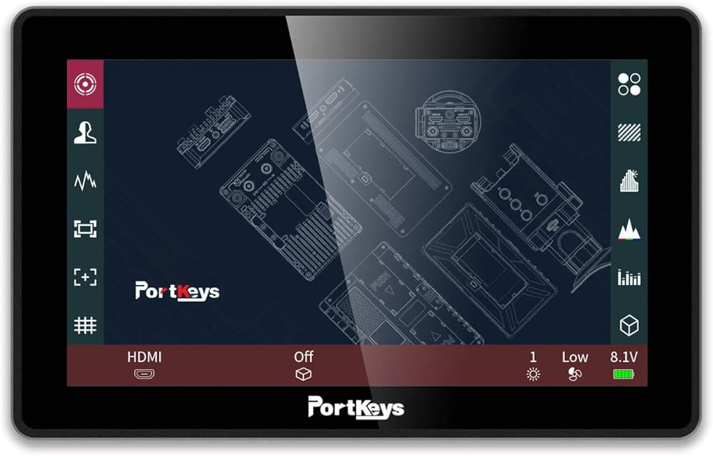 Amazon | Portkeys BM5 III 高輝度モニター 2200nit 超高輝度 5.5