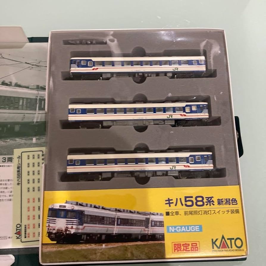 新品】KATO キハ58系(パノラミックウインドウ )3両セット