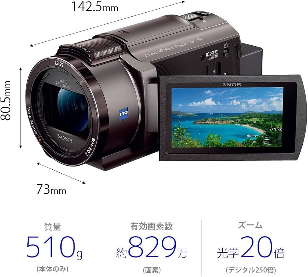 Amazon | SONY(ソニー) 【AX45A と ソフトキャリングケース セット