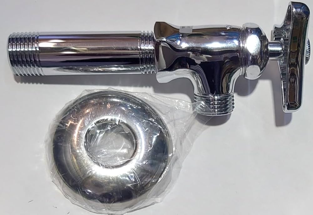 Amazon | YUKO アングル止水栓本体 Y40AB-13-YM | トイレ用水栓金具