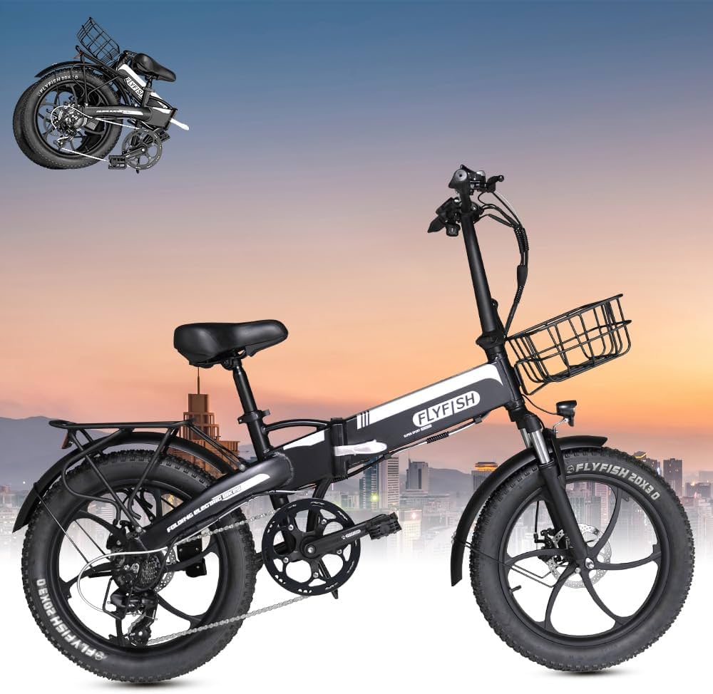 Amazon | 2025年モデル【型式認定獲得】FLYFISH 電動アシスト自転車 20