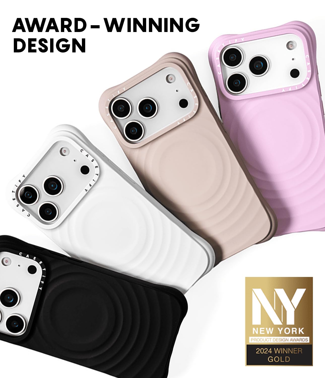 Amazon.com: CASETiFY Ripple iPhone 17 Pro Case [Silicone