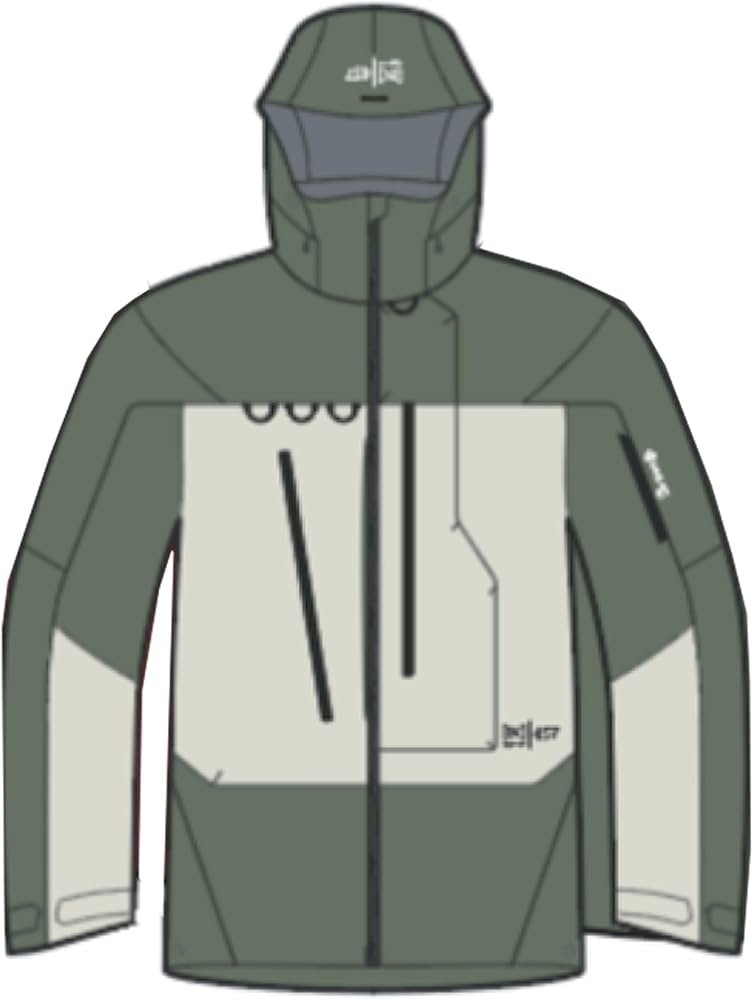 Amazon.co.jp: Burton 23-24 AK457 GUIDE GORE-TEX PRO 3L JACKET WOLF