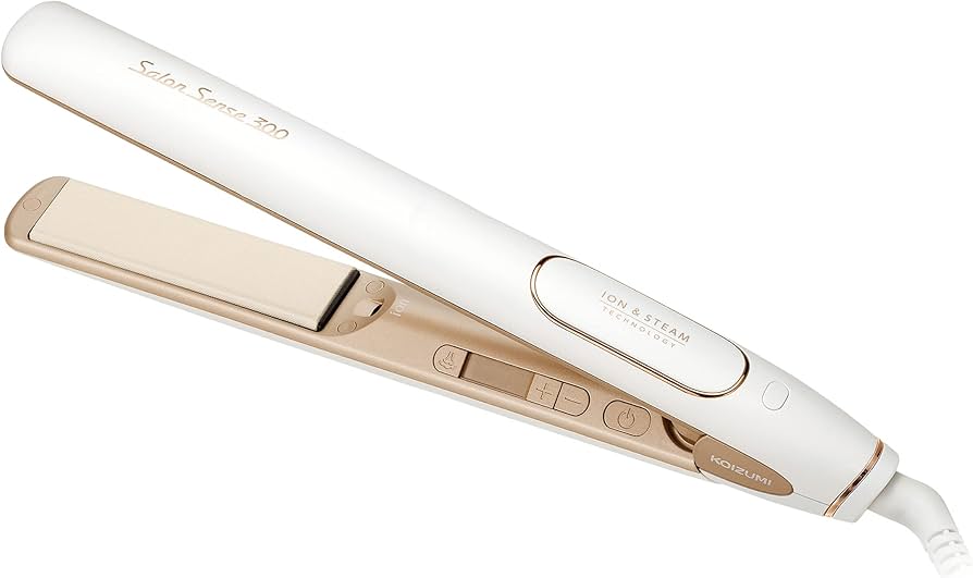 Amazon | コイズミ ヘアアイロン スチーム ストレート マイナスイオン