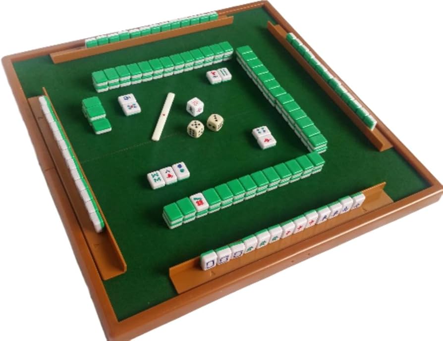 Amazon.co.jp: 麻雀 ミニ サイズ フルセット 携帯 持ち運びに 便利