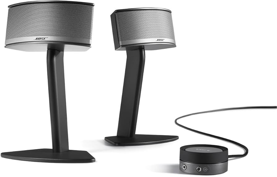 Amazon.com: Bose 博士Companion 5 多媒體揚聲器系統，石墨銀: 電子