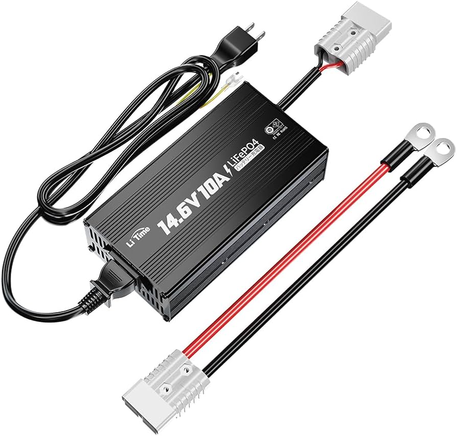Amazon.co.jp: LiTime 14.6V10A リン酸鉄リチウムイオンバッテリー充電