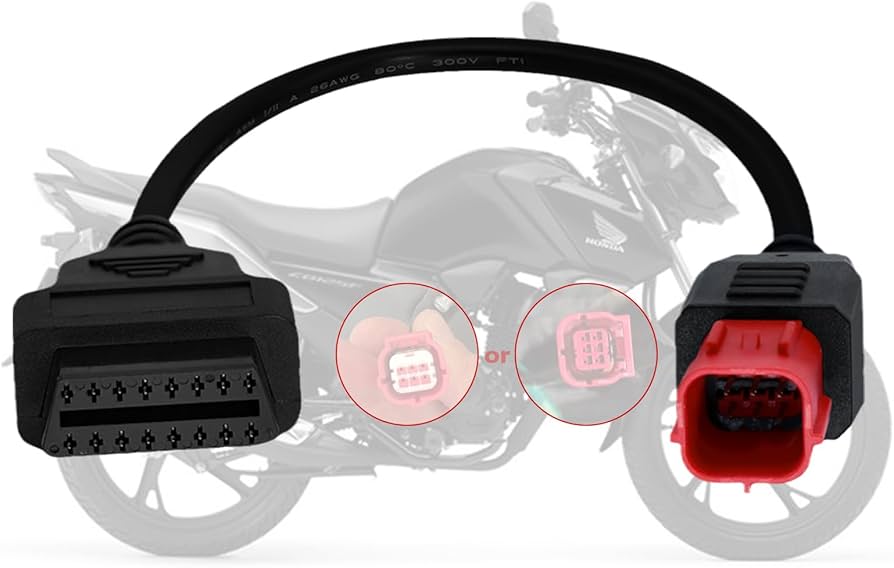 Amazon.co.jp: Obd2アダプターケーブル Guzzi Kawasaki Suzuki