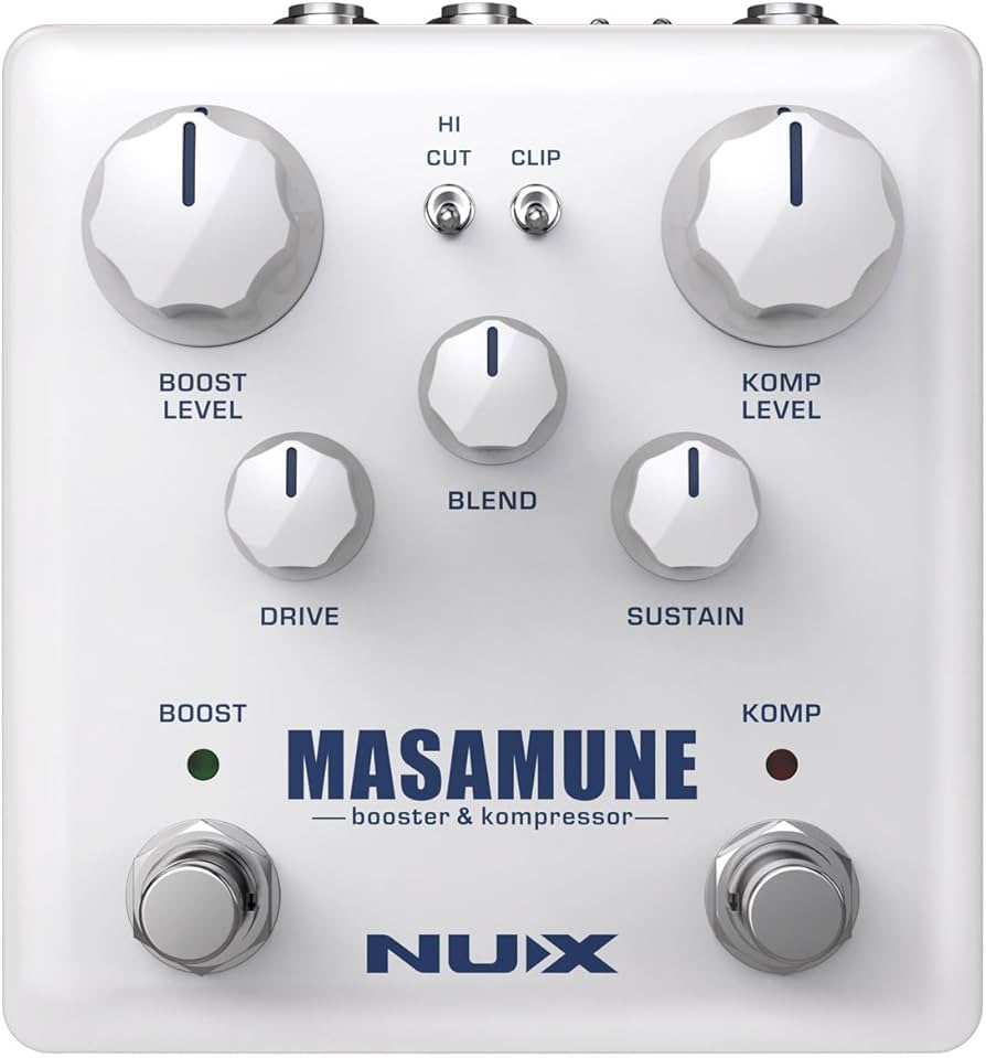 Amazon.com: NUX Masamune Guitar Analog Compressor and Booster