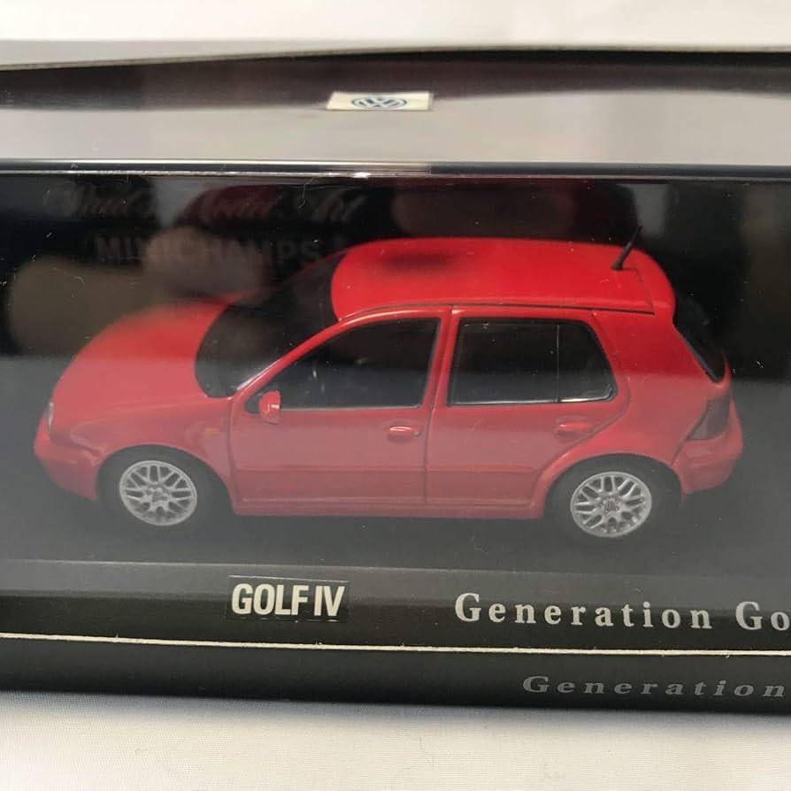 Amazon | MINICHAMPS 1/43 Volkswagen GOLF Ⅳ generation golf レッド