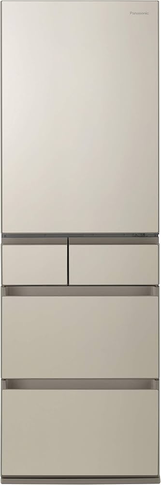 Amazon | パナソニック 冷蔵庫 幅60cm 450L サテンゴールド NR-E457PX