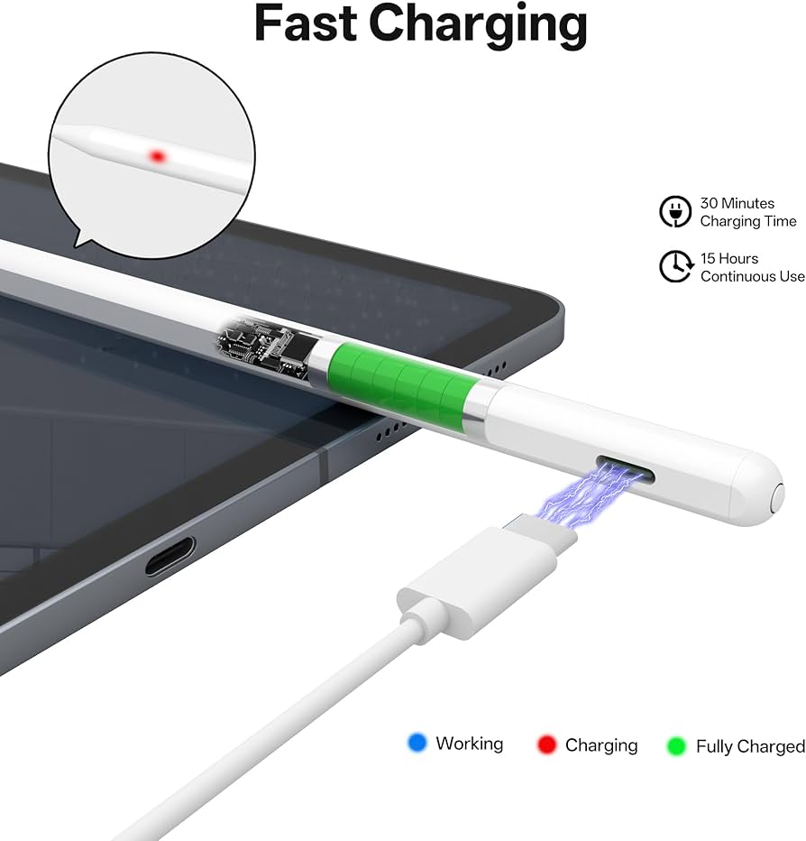 Amazon.com: iPad Air 13/11 inch Pencil, Stylus Pen for iPad Air 3