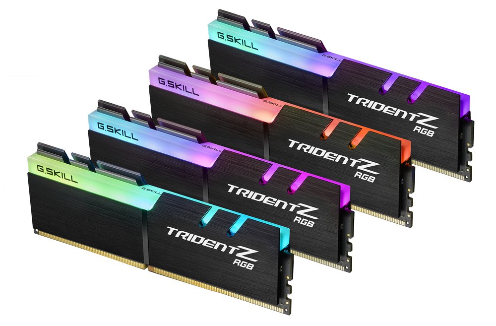 G.SKILL Trident Z RGB Series DDR4 RAM (XMP) 32GB (4x8GB) 3200MT/s