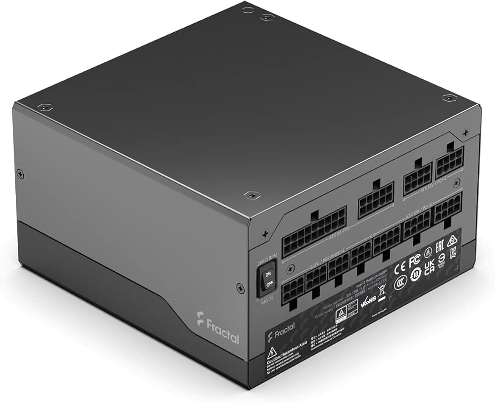 Amazon | Fractal Design Ion+ 2 Platinum 860W PC電源ユニット 80PLUS