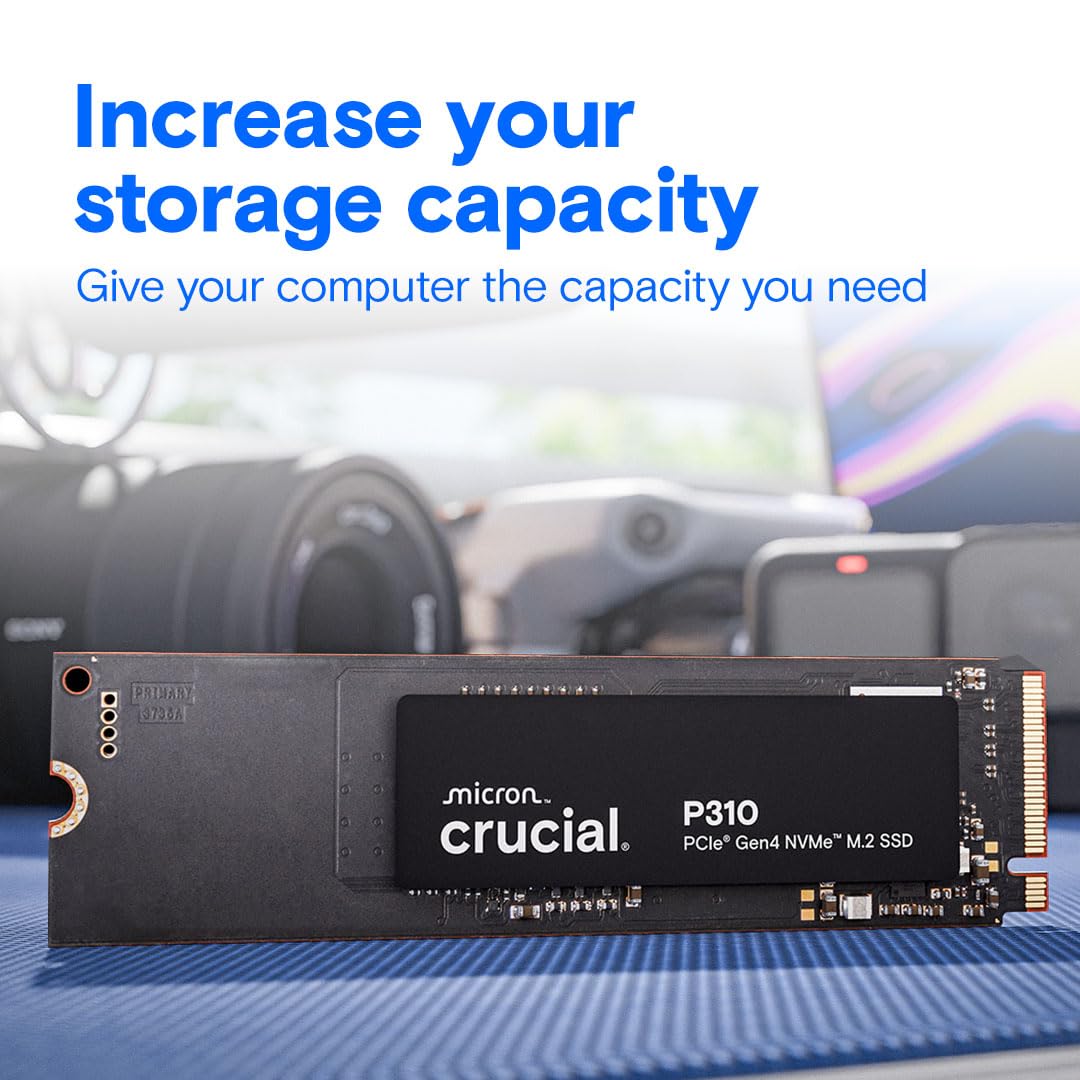 Amazon | Crucial P310 1TB SSD PCIe Gen4 NVMe M.2 2280 最大7,100MB