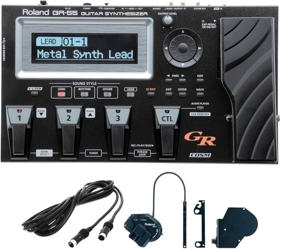 Amazon | Roland ローランド ギター シンセサイザー GR-55GK-BK