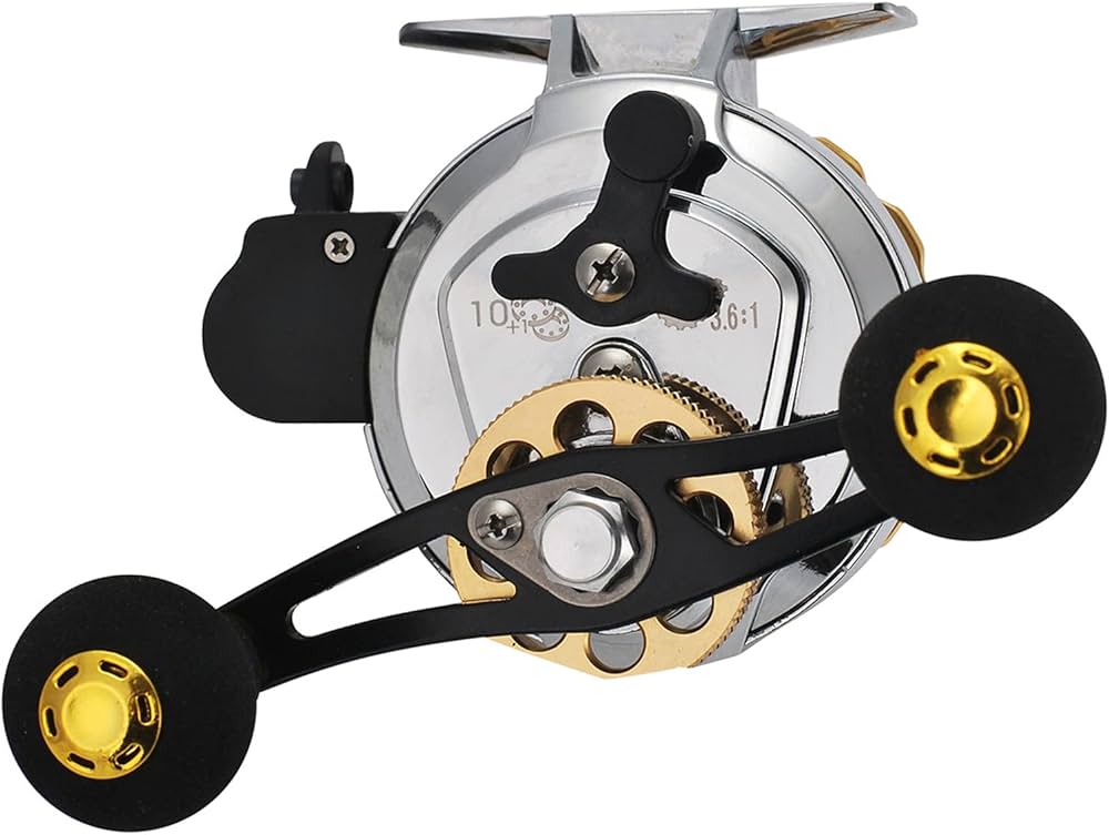 Amazon | fuliji 筏 リール 釣りリール チヌリール ギア比3.6:1 8+1BB