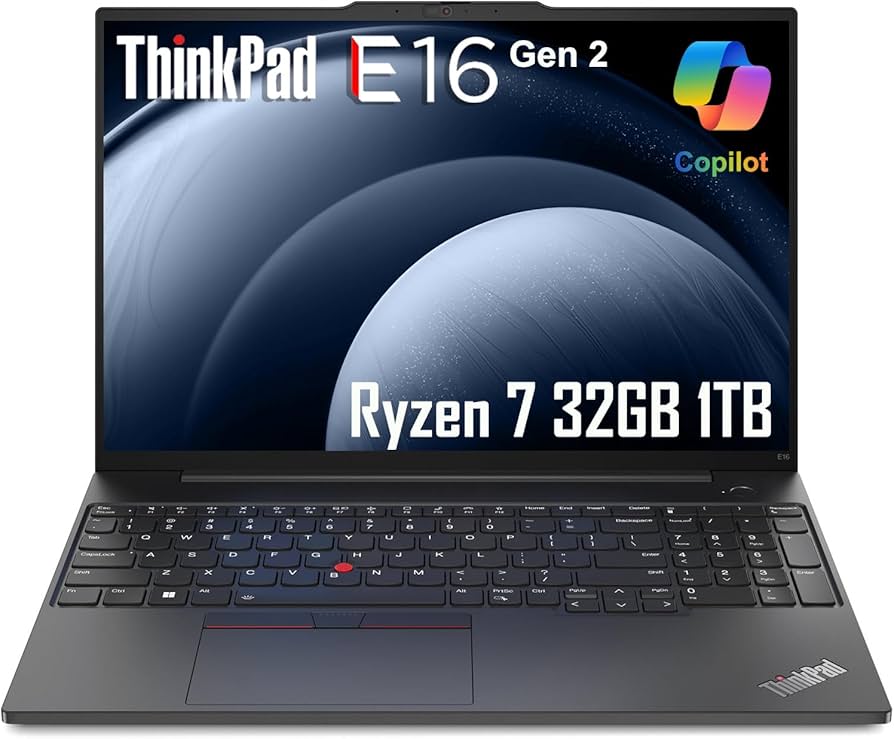 Amazon.com: Lenovo ThinkPad E16 Gen 2 Business Laptop (16