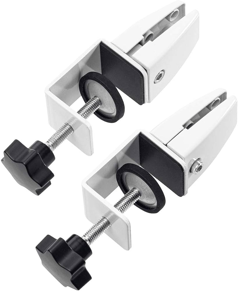 Amazon.co.jp: サンワダイレクト 机上パーティション用 クランプ式台座