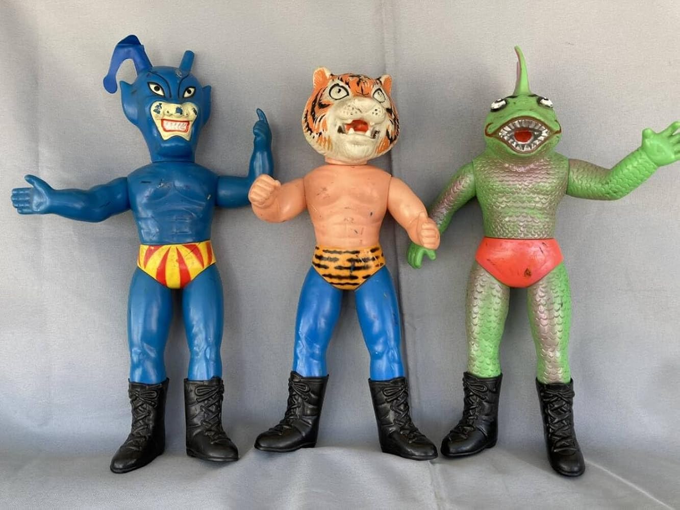 Amazon.co.jp: 当時物 タイガーマスク ソフビ 中嶋製作所 梶原一騎 辻