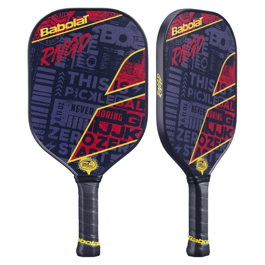 Amazon | Babolat RNGD ピックルボールパドル (ブラック/レッド