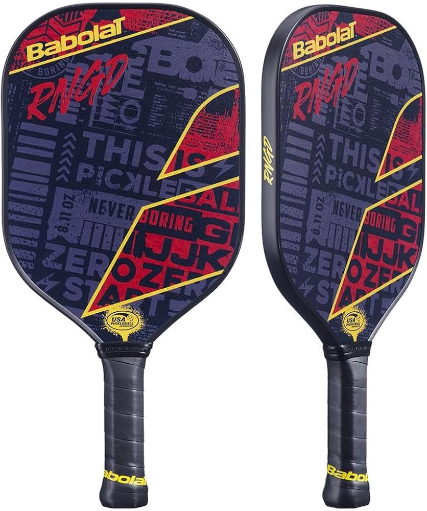 Amazon | Babolat RNGD ピックルボールパドル (ブラック/レッド