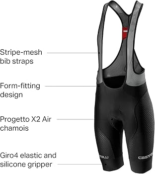 Amazon.com: CASTELLI FREE AERO RACE 4 BIB TEAM BIB SHORT SS19