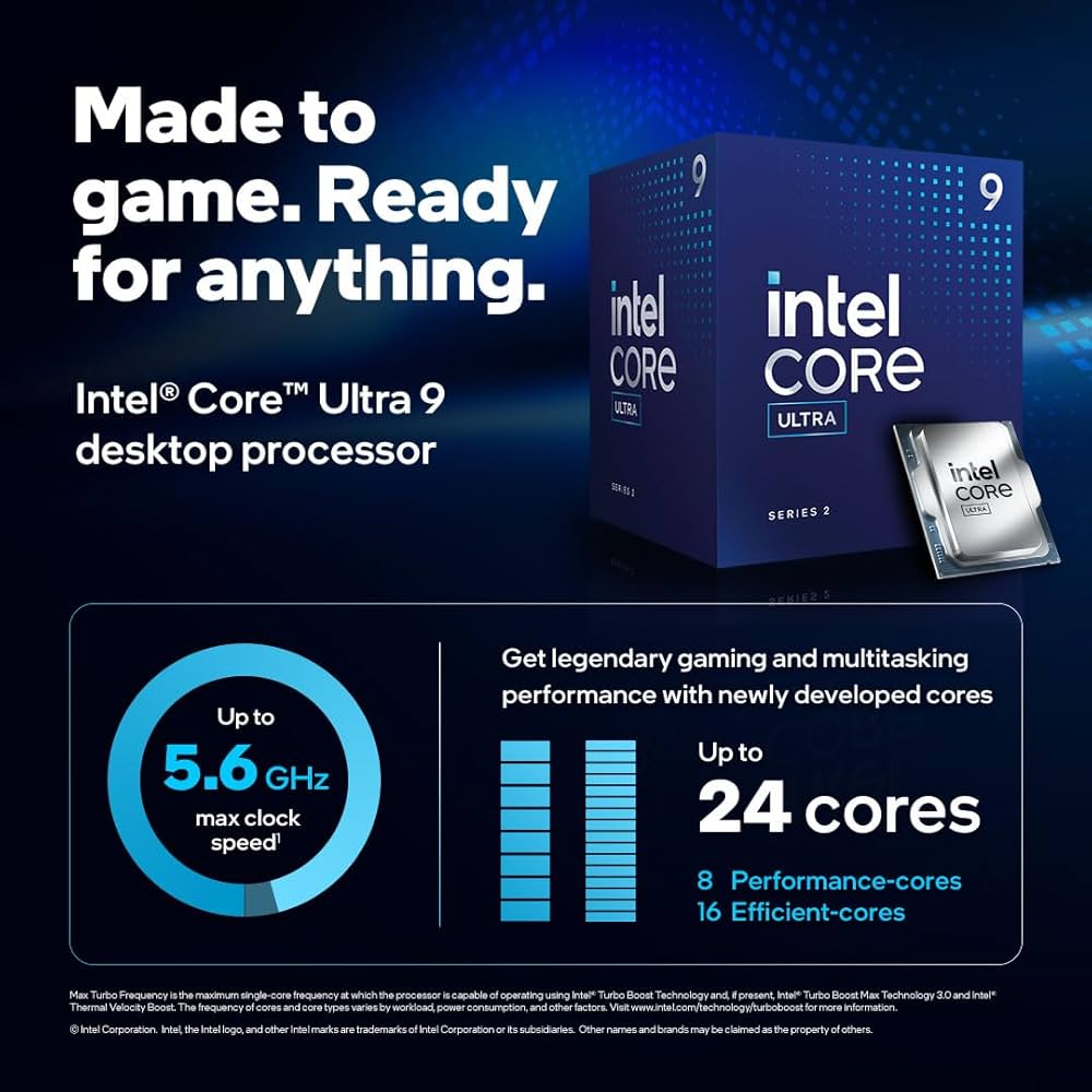 Amazon | インテル® Core™ Ultra 9 デスクトッププロセッサー 285 24