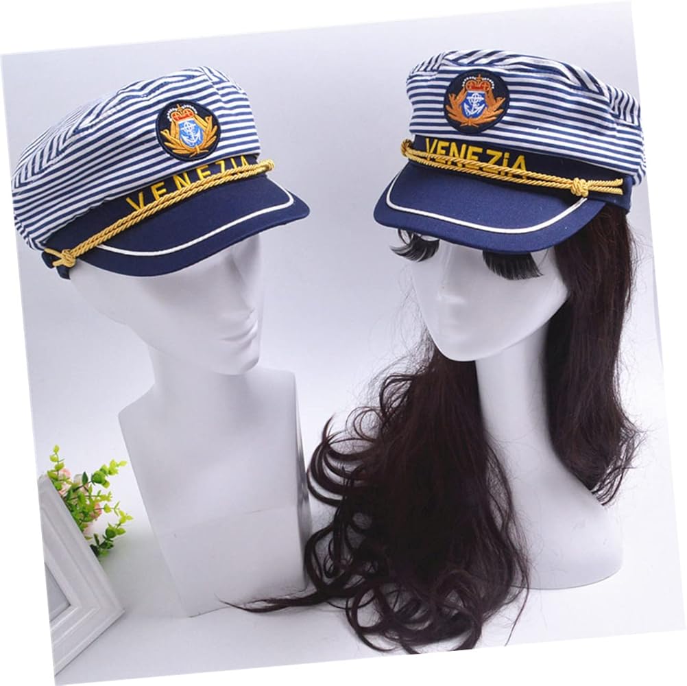 Amazon.com: BESTOYARD Navy Captain Hat Adjustable Sailor Captain S