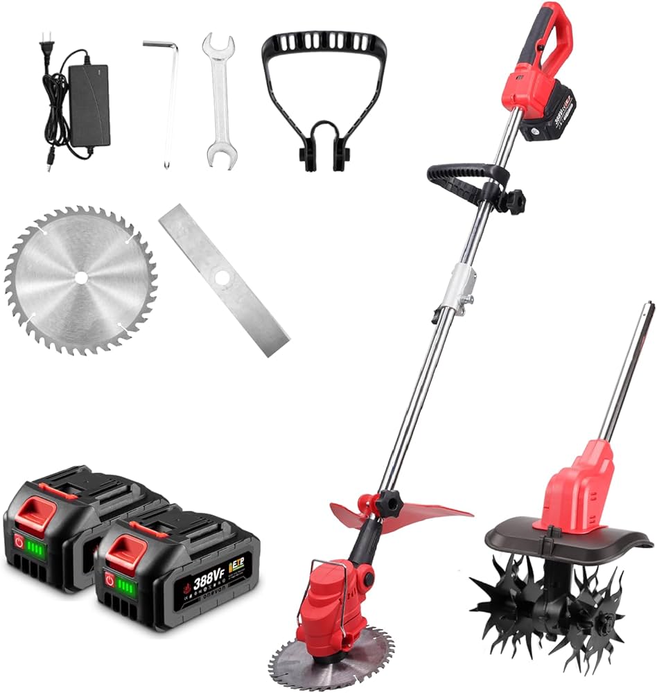 Amazon | 【独占スタイル】ONEVAN 草刈り機 充電式 草刈機 電動 芝刈り