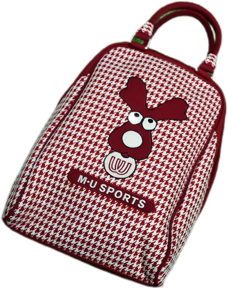Amazon.co.jp: m.u SPORTS ミエコウエサコ ゴルフ シューズケース 千鳥