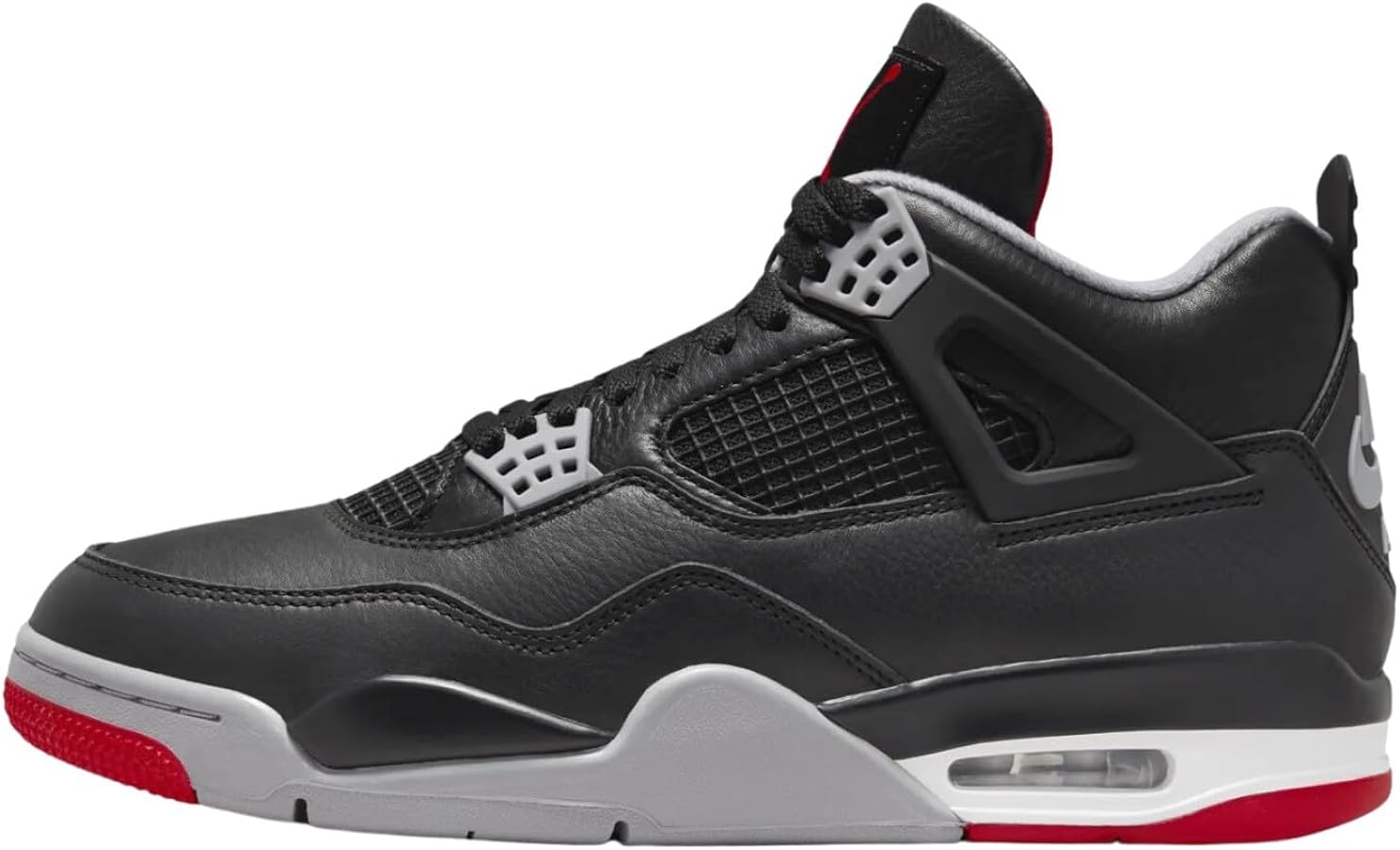 Amazon.com | NIKE Air Jordan 4 Retro Bred Reimagined Shoes-Size 7
