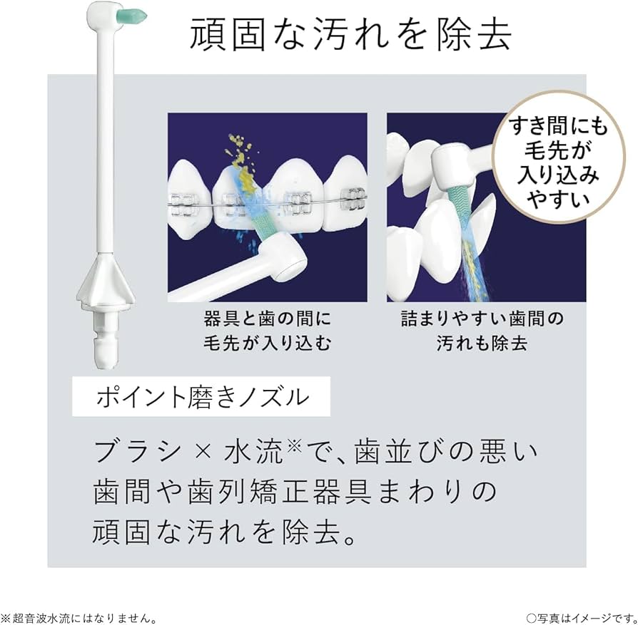 Amazon.co.jp: Panasonic EW-DJ55-W Oral Irrigator, Jet Washer Doltz